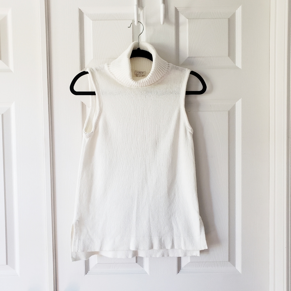 J. Crew Turtleneck Sleeveless Top XS